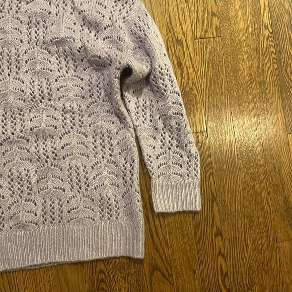 Ultra Flirt soft lilac purple crewneck sweater size 1x - Picture 3 of 7